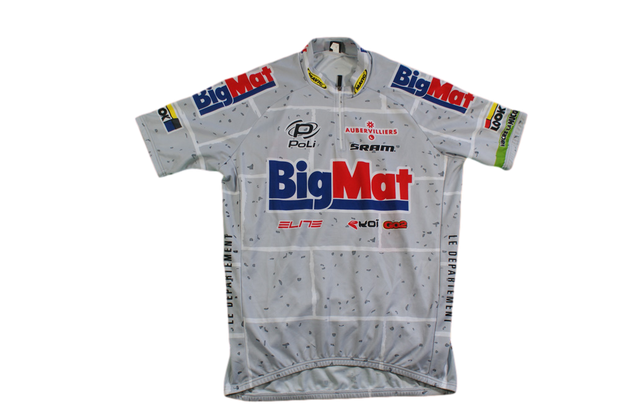 Maillot vélo rétro Poli Bigmat Ekoi Elite Mavic