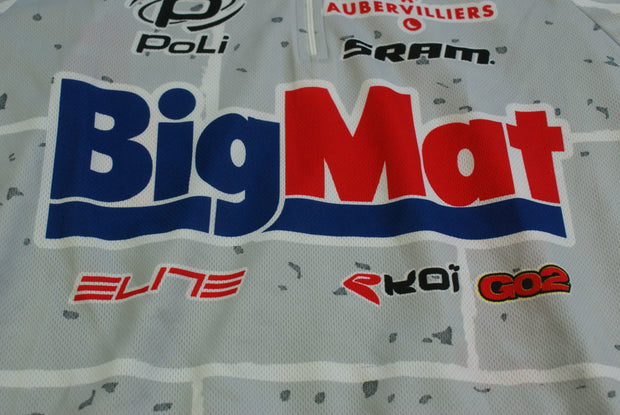 Maillot vélo rétro Poli Bigmat Ekoi Elite Mavic