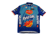 Maillot vélo rétro Biemme Batik Del Monte Gewiss