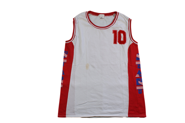 Maillot basket rétro N°10