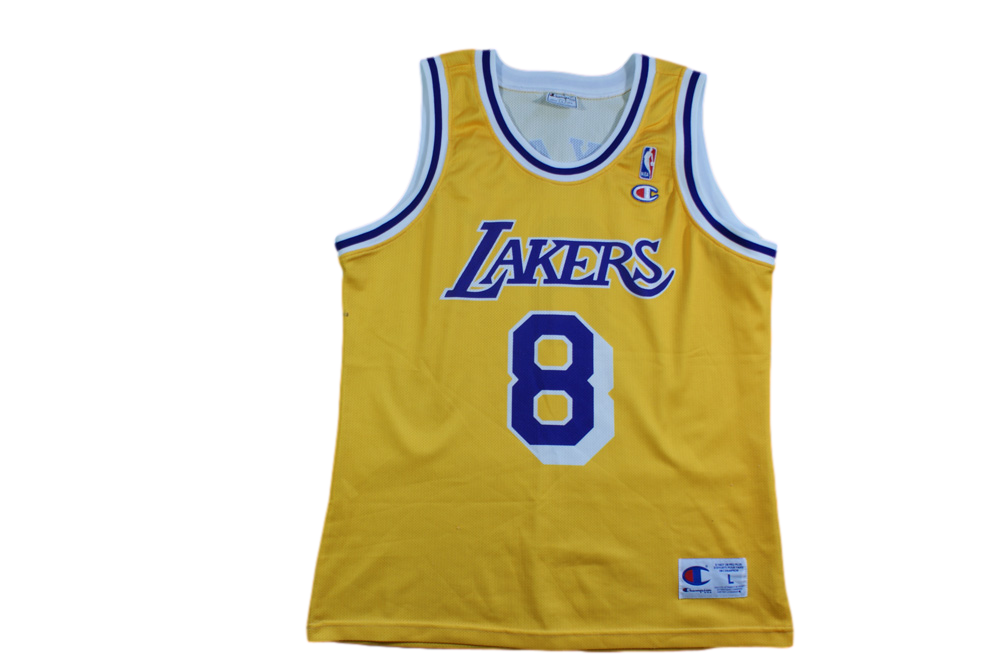 Maillot basket vintage Lakers Los Angeles N°8 BRYANT NBA