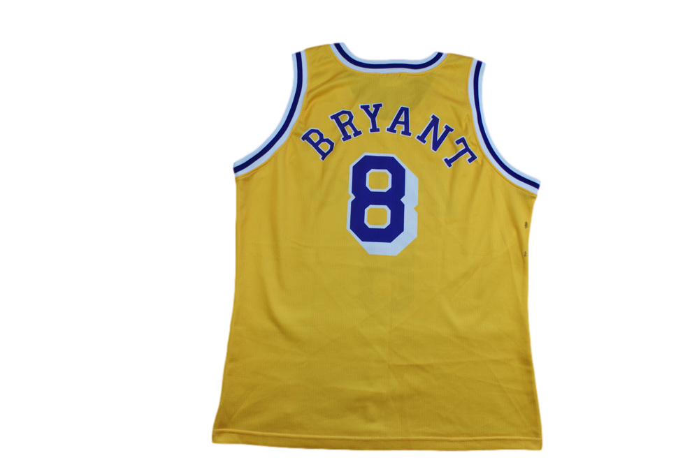 Maillot basket vintage Lakers Los Angeles N°8 BRYANT NBA