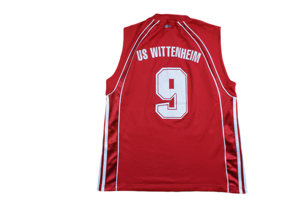 Maillot basket vintage US Wittenheim N°9