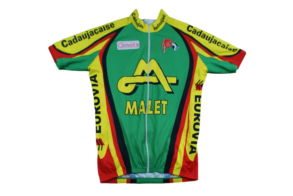 Maillot vélo rétro Mn Malet Climats