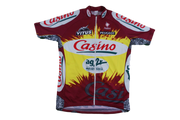 Maillot vélo rétro Peugeot Nalini Casino