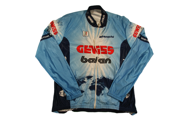 Veste vélo vintage Gewiss Bianchi Biemme