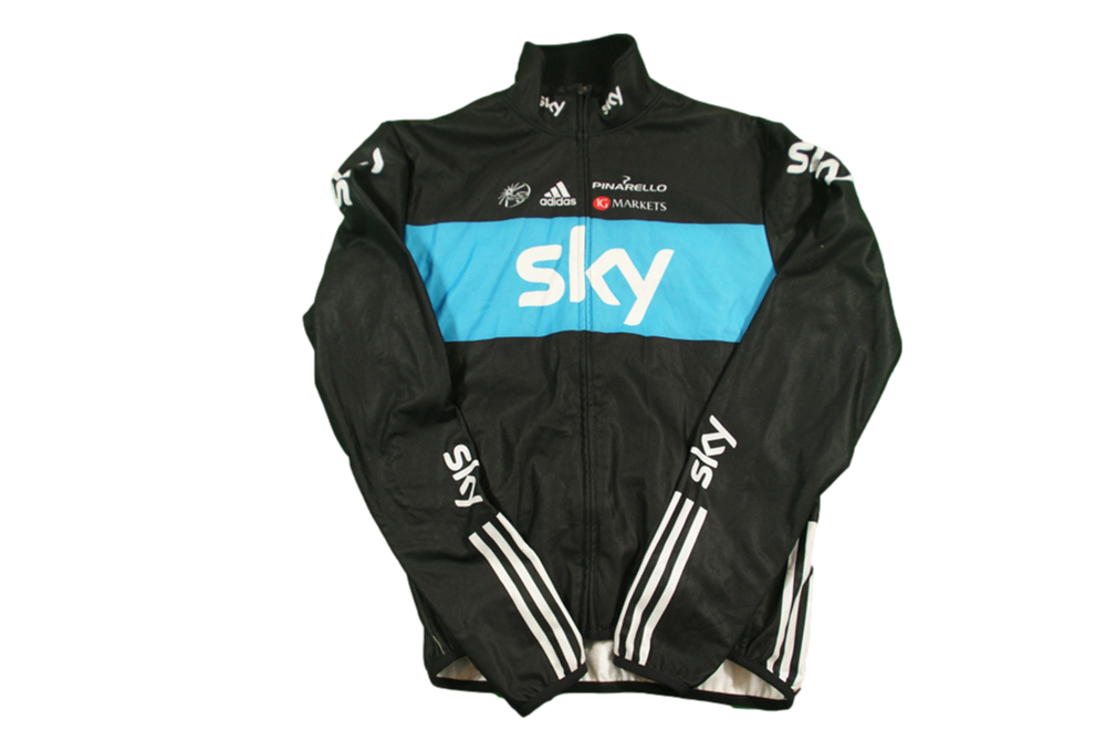 Veste vélo vintage SKY Adidas Pinarello