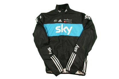 Veste vélo vintage SKY Adidas Pinarello