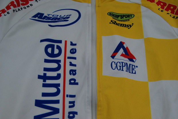 Maillot vélo vintage Crédit Mutuel Shemsy