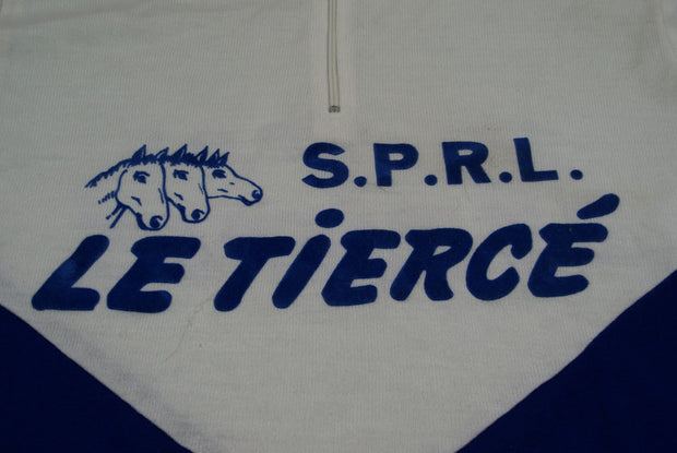 Maillot vélo vintage SPRL Le Tiercé