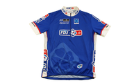 Maillot cyclisme vintage Française des Jeux Lapierre UCI Le bleuet de France b'Twin