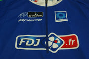 Maillot cyclisme vintage Française des Jeux Lapierre UCI Le bleuet de France b'Twin