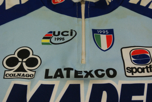 Maillot vélo rétro Mapei Colnago UCI 1995 Sportful