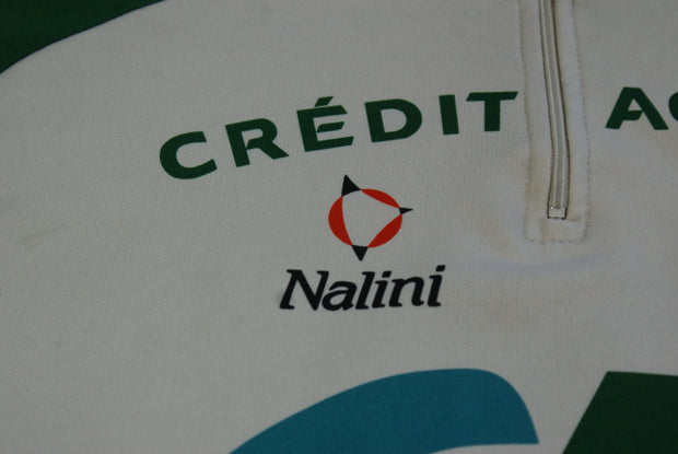 Maillot cyclisme vintage Crédit Agricole Nalini Look