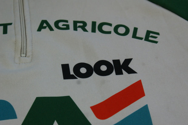 Maillot cyclisme vintage Crédit Agricole Nalini Look