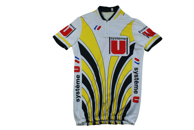 Maillot vélo rétro Système U