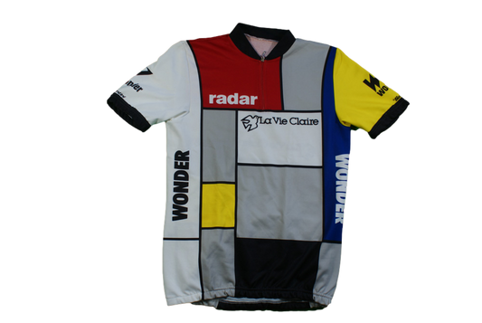 Maillot cyclisme vintage La vie Claire Radar