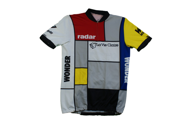 Maillot cyclisme vintage La vie Claire Radar