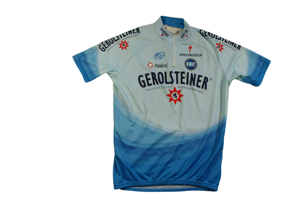 Maillot Cyclisme Vintage Gerolsteiner Nalini UCI – Taille M, Manches Longues