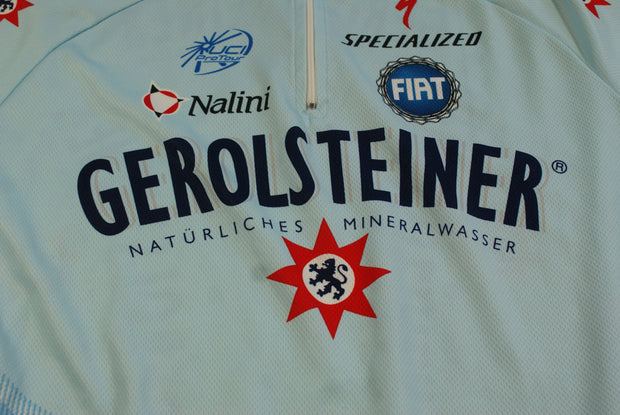 Maillot vélo rétro Nalini UCI Fiat Specialized Gerolsteiner