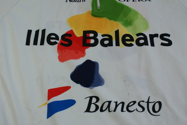 Maillot vélo rétro Nalini Banesto Illes Balears Opera