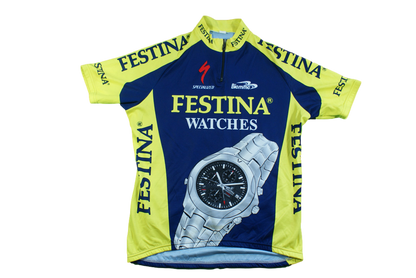 Maillot vélo rétro Specialized Biemme Festina