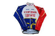 Veste cyclisme vintage Cofidis Decathlon