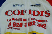 Veste cyclisme vintage Cofidis Decathlon