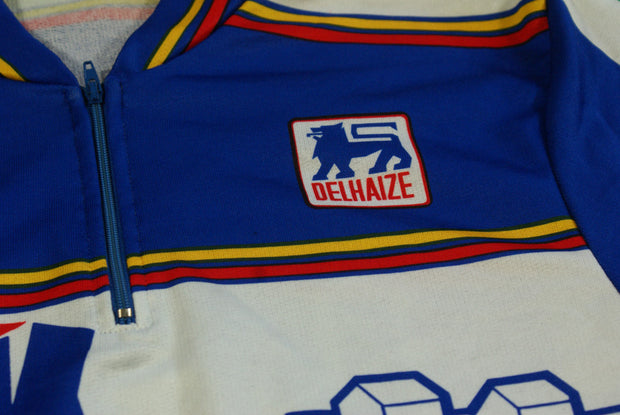 Maillot vélo vintage BIK Delhaize KB