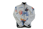 Veste cyclisme vintage Française des Jeux FDJ Nalini Lapierre