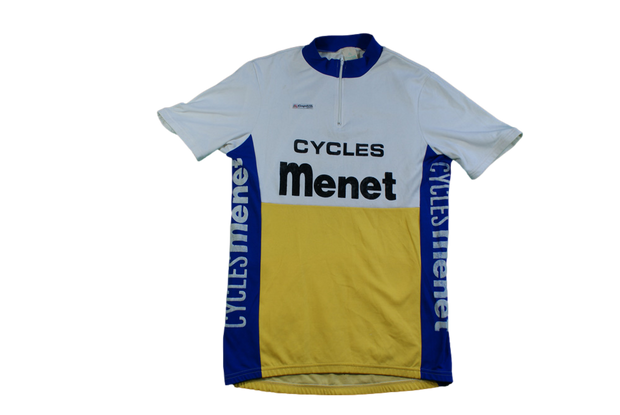 Maillot vélo vintage Campitello Cycles Menet