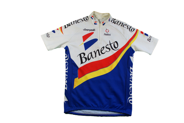 Maillot vélo rétro Banesto Nalini Campagnolo