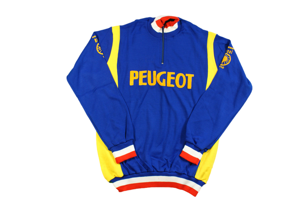 Veste vélo vintage Peugeot manches longues