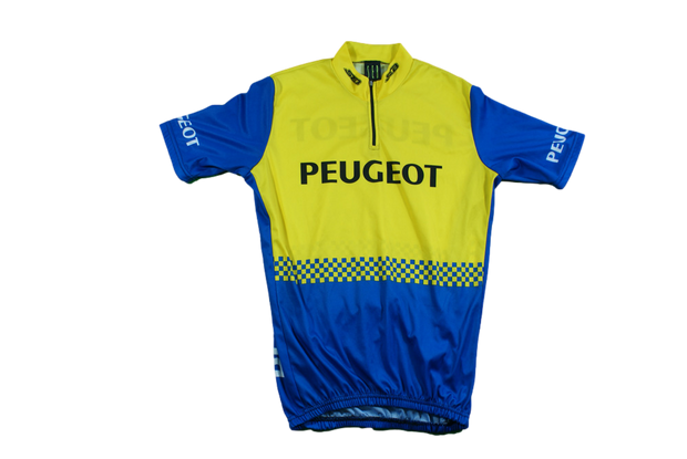 Maillot vélo vintage Peugeot SEB