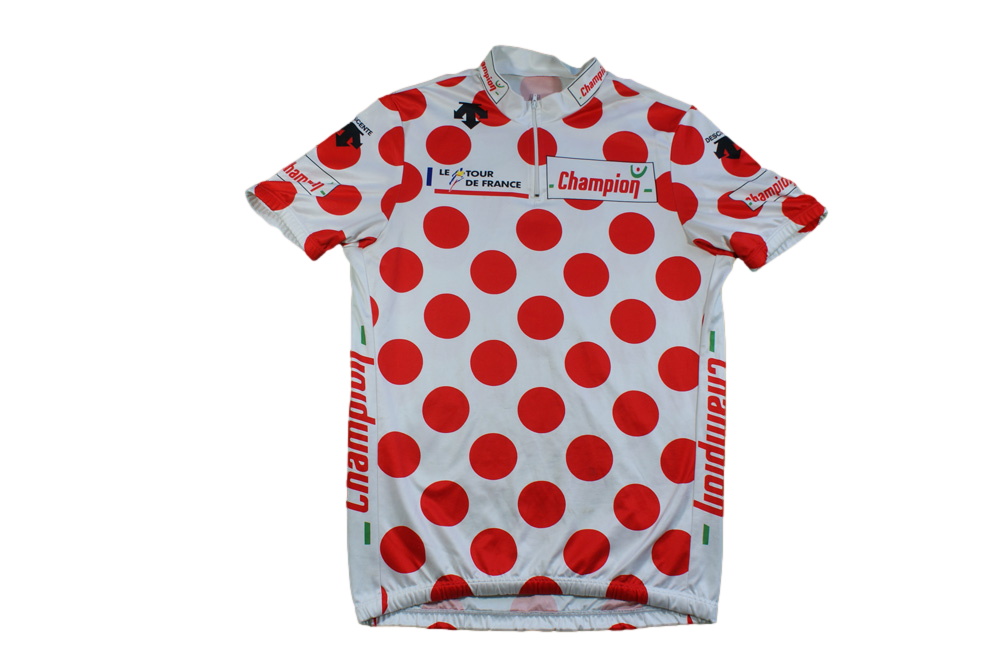 Maillot cyclisme vintage Champion Tour de France