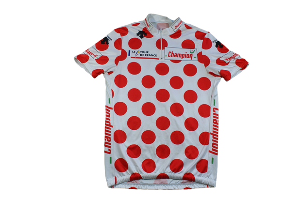 Maillot cyclisme vintage Champion Tour de France