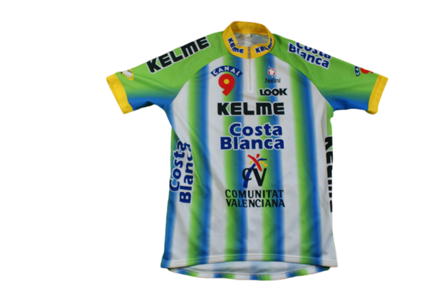 Maillot cyclisme vintage Kelme Canal 9 Nalini Look