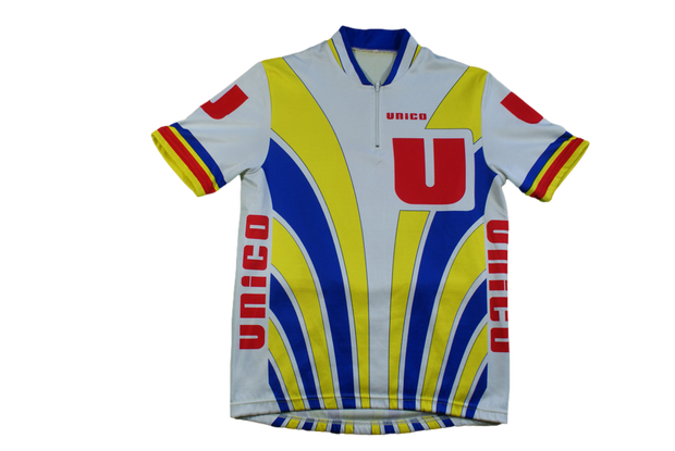 Maillot cyclisme vintage Système U