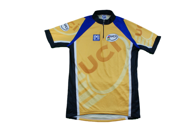 Maillot vélo rétro Santini UCI