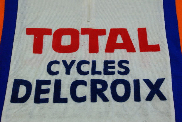 Maillot cyclisme vintage Total Cycles Delcroix