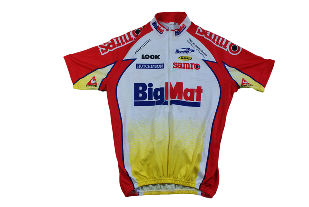 Maillot cyclisme vintage Biemme Mavic Bigmat Look