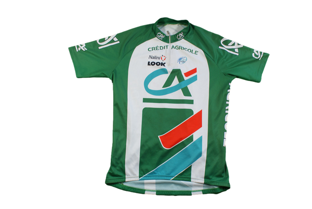 Maillot vélo rétro UCI Nalini Look Crédit Agricole