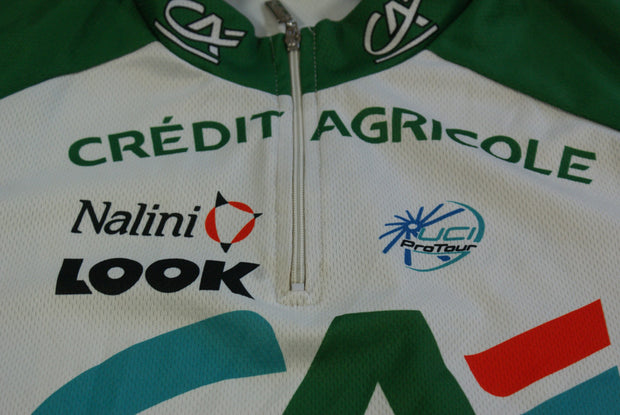 Maillot vélo rétro UCI Nalini Look Crédit Agricole