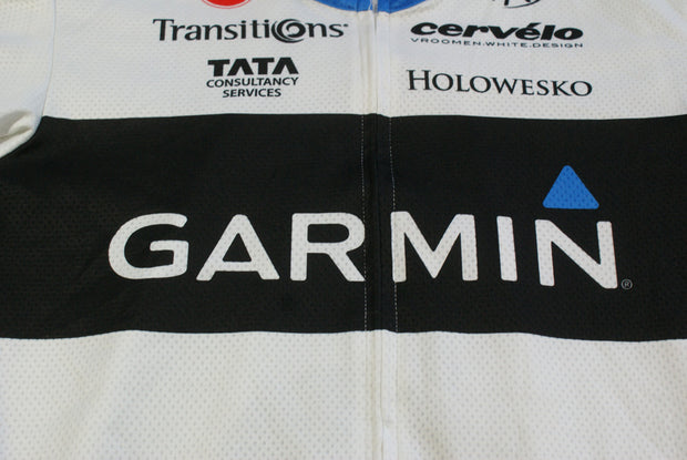 Maillot vélo rétro Garmin Castelli