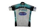 Maillot vélo rétro Quick Step Vermarc Omega Pharma UCI