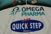 Maillot vélo rétro Quick Step Vermarc Omega Pharma UCI