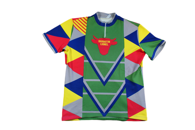 Maillot vélo rétro Lionel Barbotin