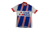 Maillot vélo vintage Tricots du Rocher Crédit Mutuel