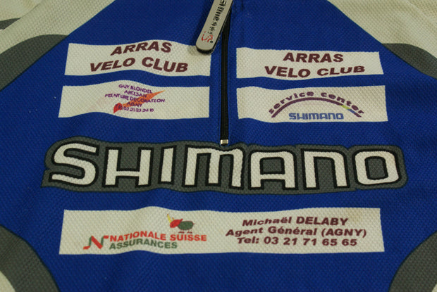 Maillot cyclisme vintage Shimano manches courtes