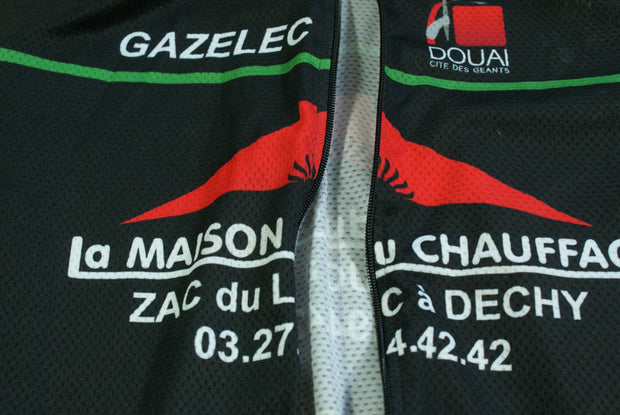 Maillot vélo rétro Bio Racer Gazelec Douai